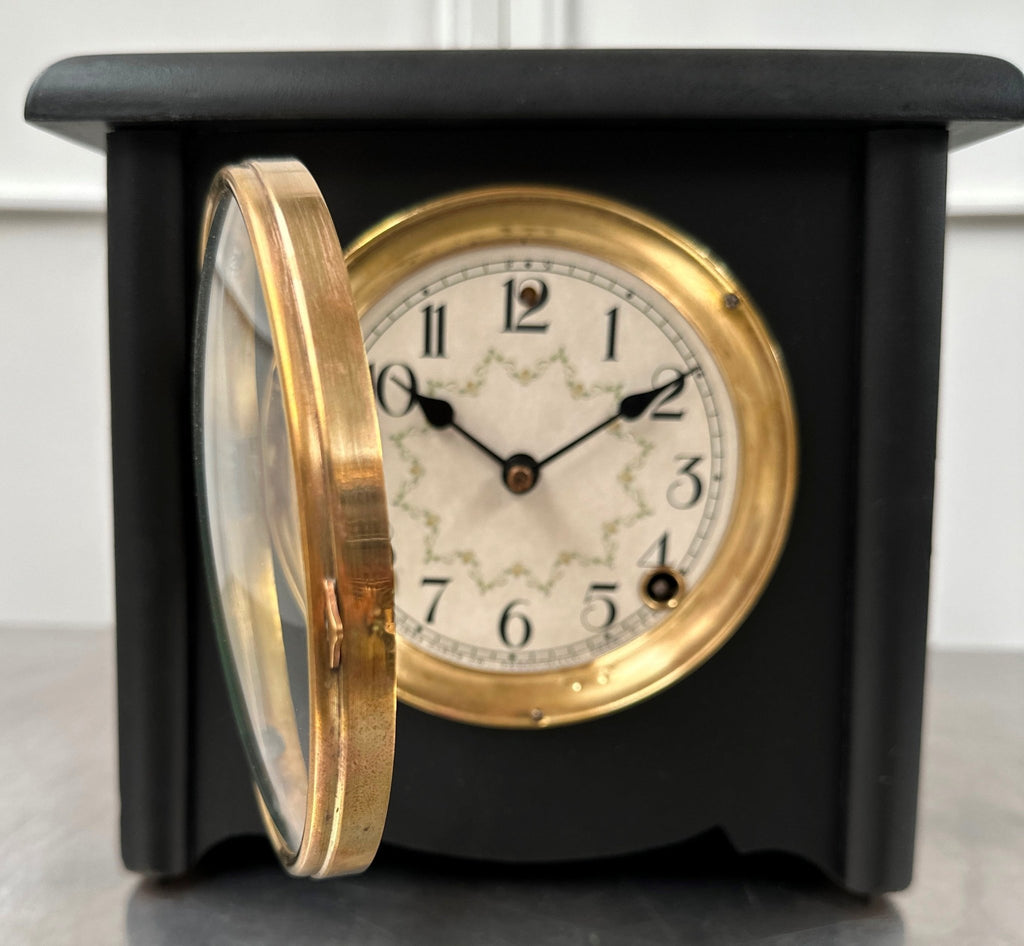 Antique Sessions USA Bell & Hammer Strike Mantel Clock | Adelaide Clocks