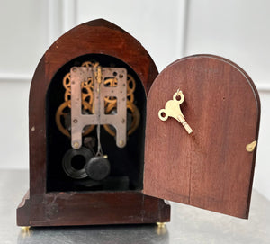 Antique Gilbert Beehive Hammer Strike Mantel Clock | Adelaide Clocks