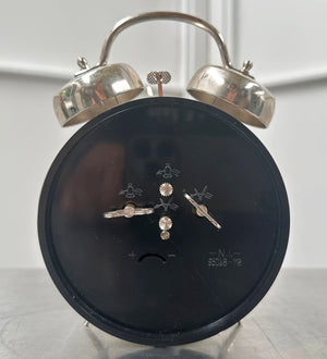 Vintage Aradora Wind-up Twin Bell Alarm Clock | Adelaide Clocks