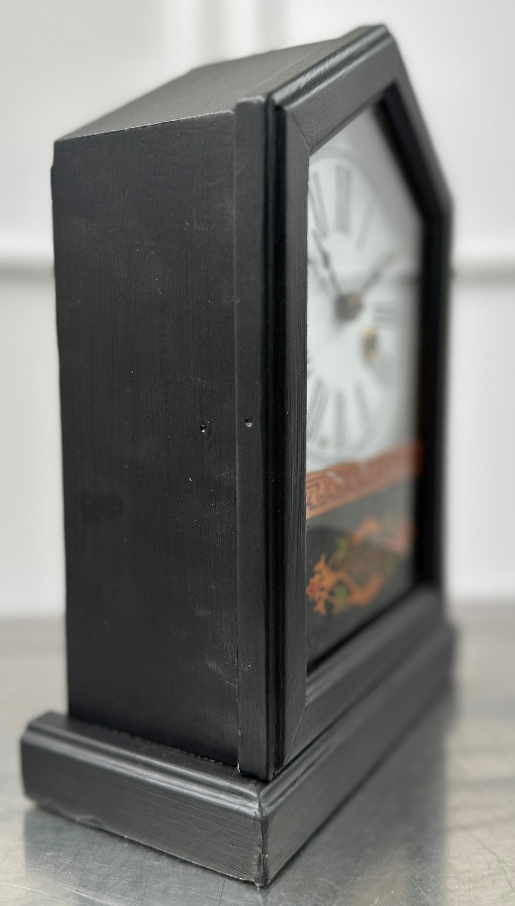 Antique German Gothic Pendulum Mantel Clock | Adelaide Clocks