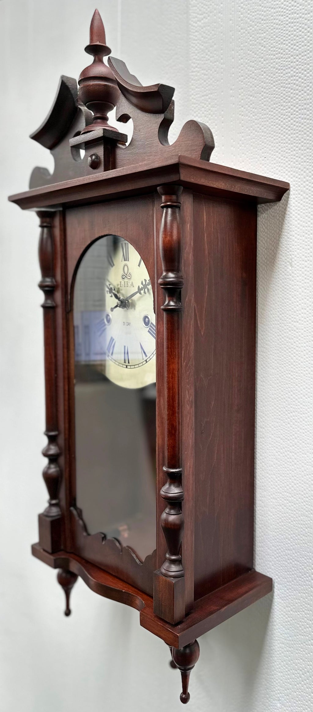 Vintage LIKA 31x Day Hammer Chime Wall Clock | Adelaide Clocks