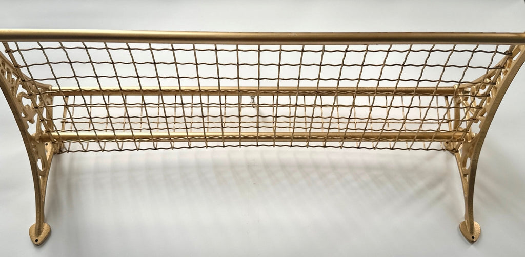 Vintage NSWR Brass Train Luggage Storage Rack | Adelaide Clocks