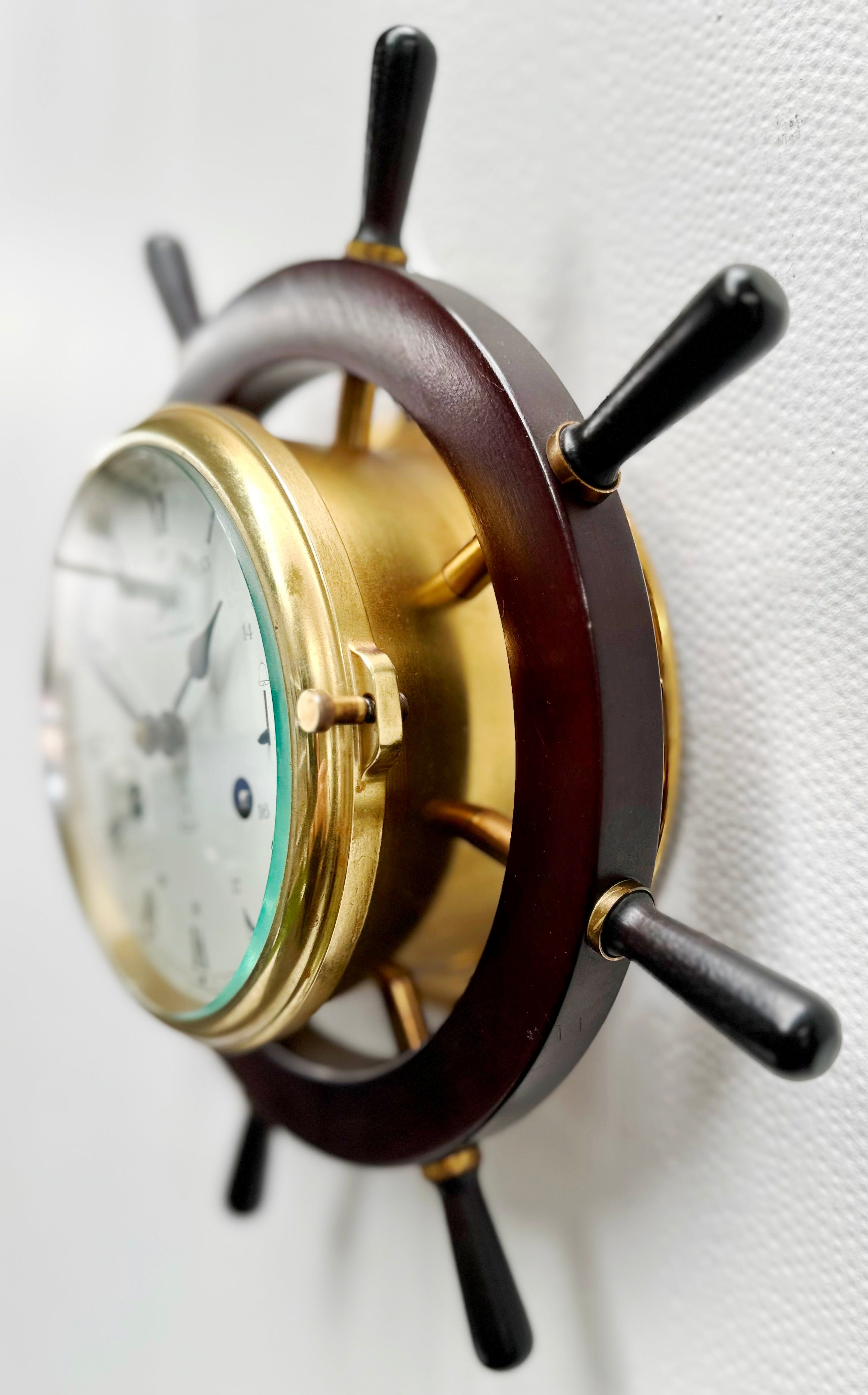 Vintage Schatz Royal Mariner Ships Bell Strike Wall Clock |  Adelaide Clocks