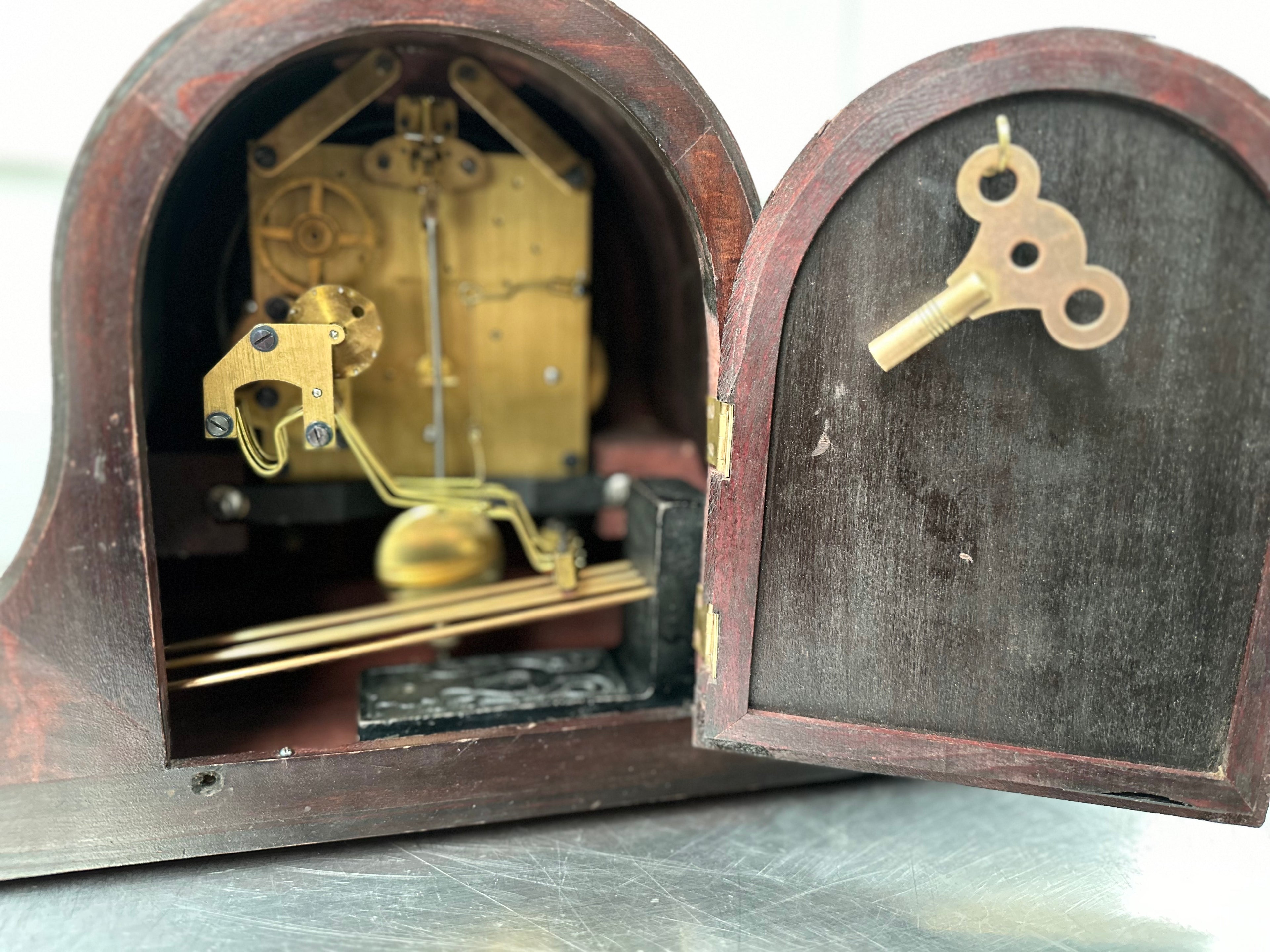 Vintage Junghans WESTMINSTER Chime Mantel Clock | Adelaide Clocks