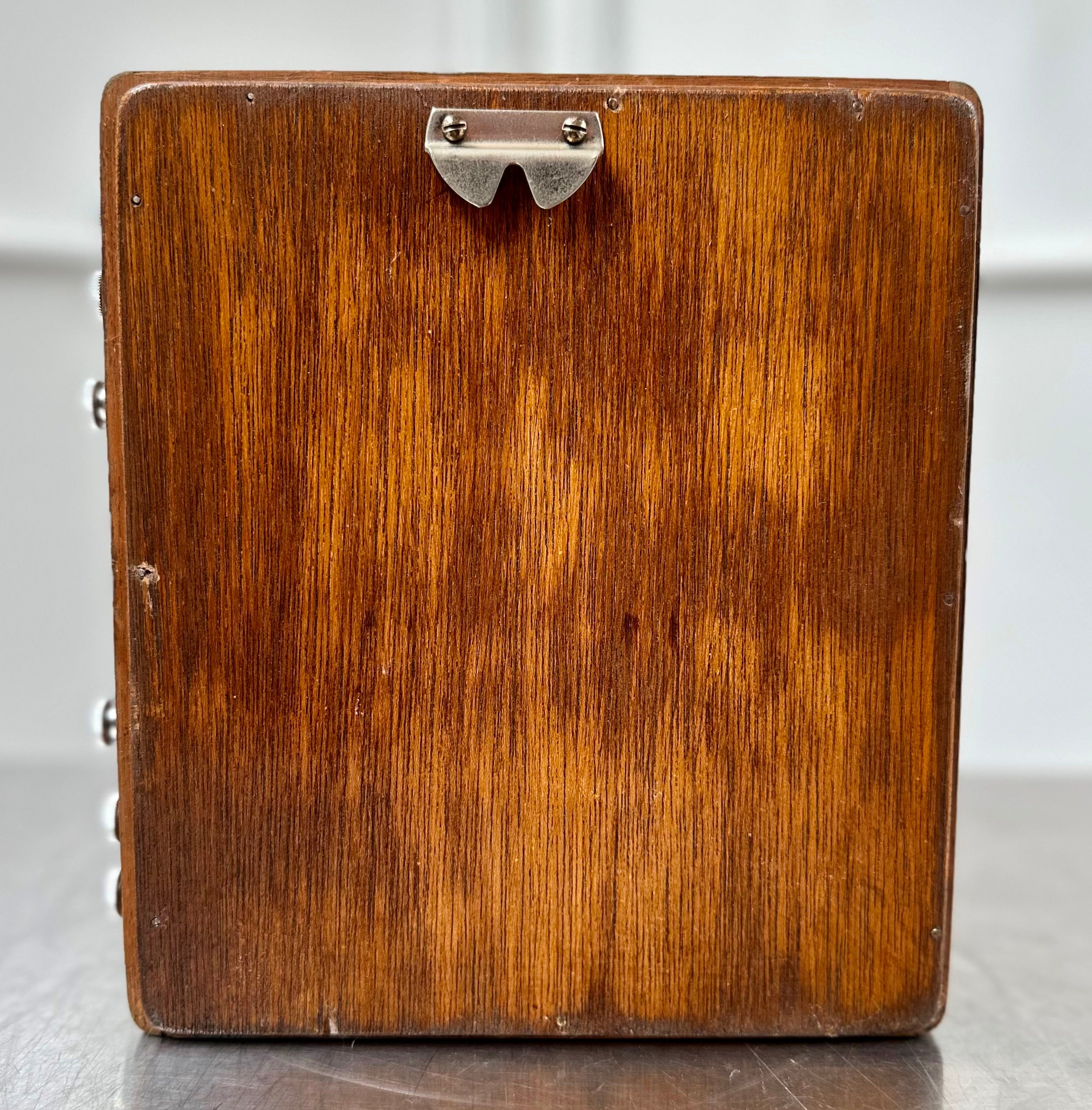 Vintage Perpetual Post Office Table Desk Wooden Calendar | Adelaide Clocks