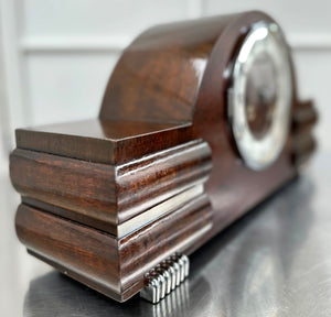 Vintage Art Deco FHS German Hammer on Coil Strike Mantel Clock | Adelaide Clocks