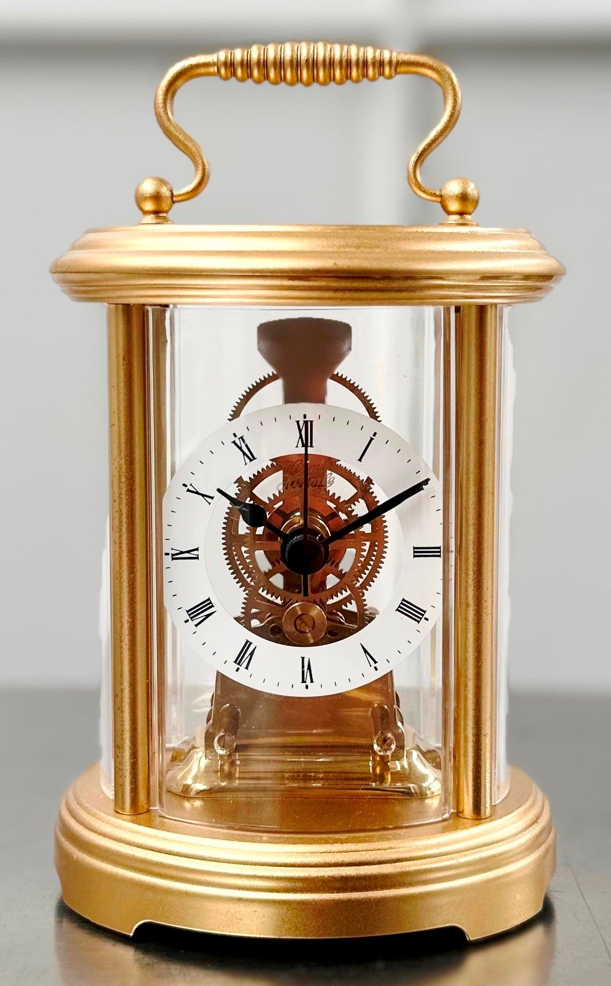 Vintage Hermle Battery Mantel Clock | Adelaide Clocks