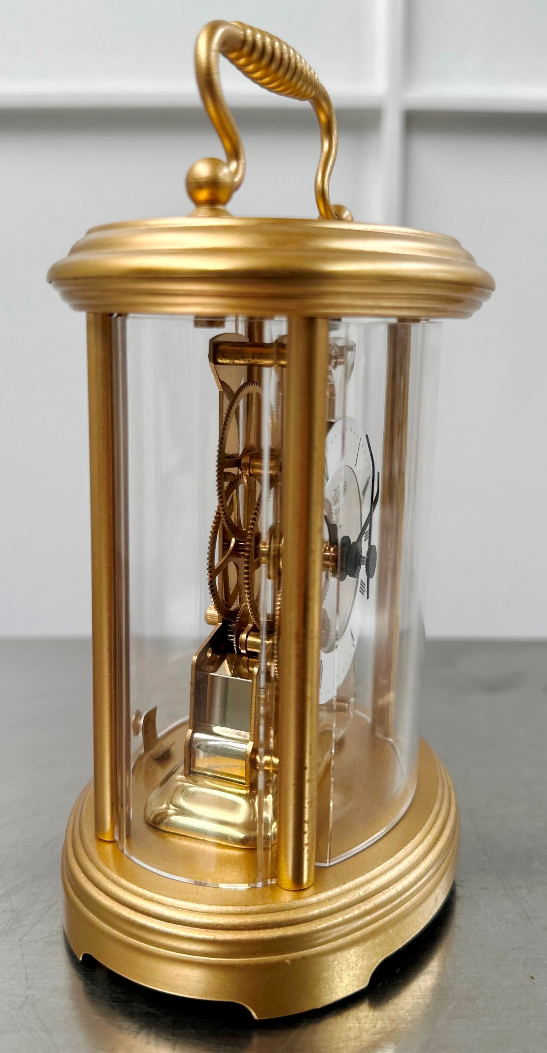 Vintage Hermle Battery Mantel Clock | Adelaide Clocks