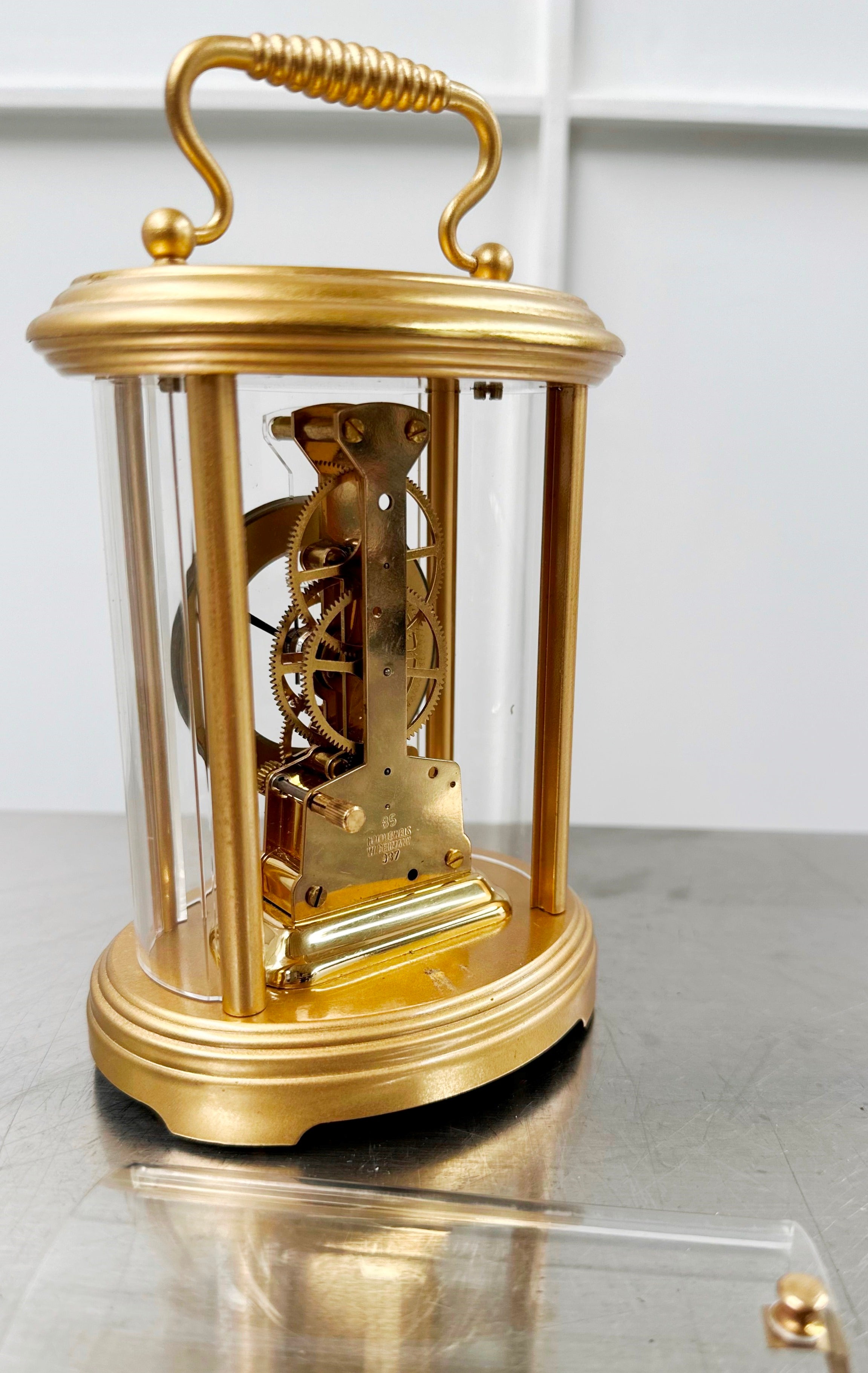 Vintage Hermle Battery Mantel Clock | Adelaide Clocks