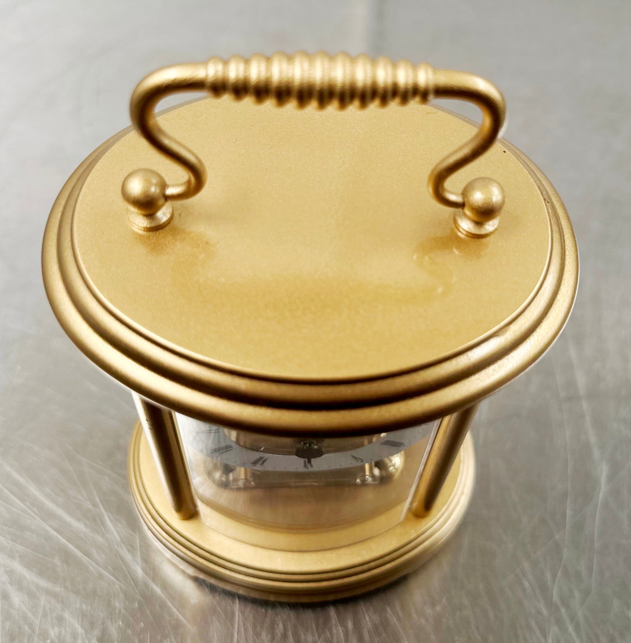Vintage Hermle Battery Mantel Clock | Adelaide Clocks