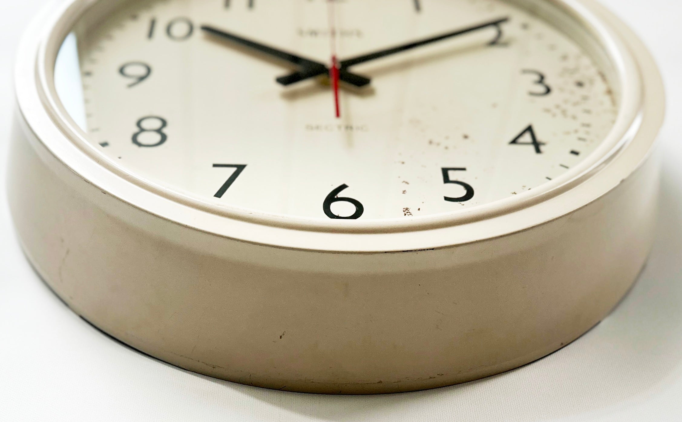 Vintage Smiths Sectric Station Battery Wall School Clock | Adelaide Clocks