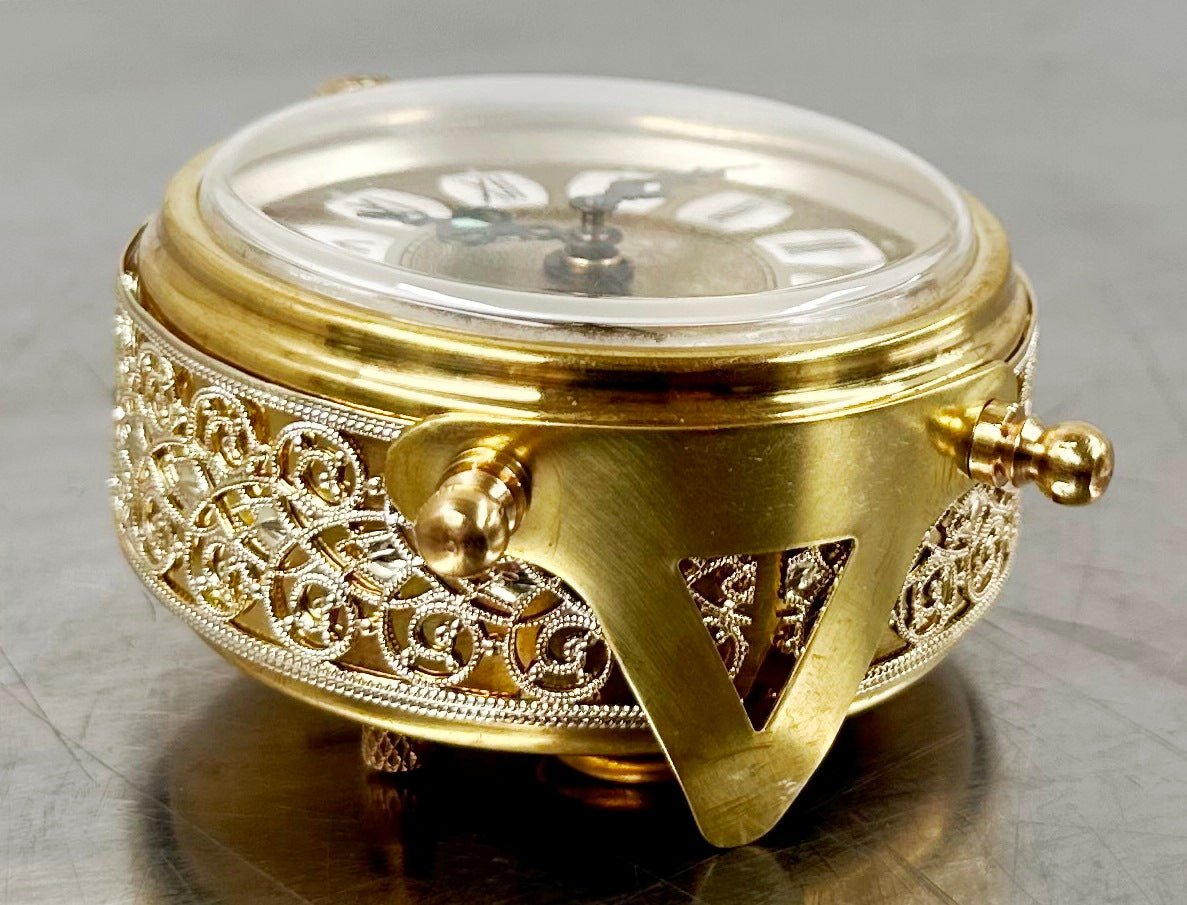 Vintage Blessing German Alarm Bedside Desk Clock | Adelaide Clocks