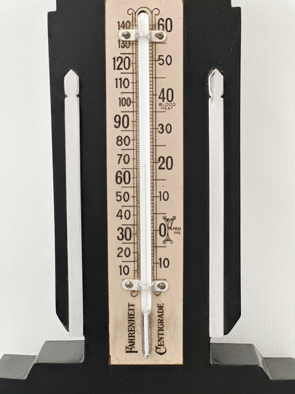 Original Art Deco 1950's T.A. REYNOLDS, SON Thermometer and Barometer | Adelaide Clocks