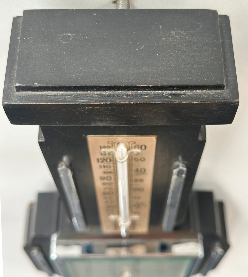 Original Art Deco 1950's T.A. REYNOLDS, SON Thermometer and Barometer | Adelaide Clocks