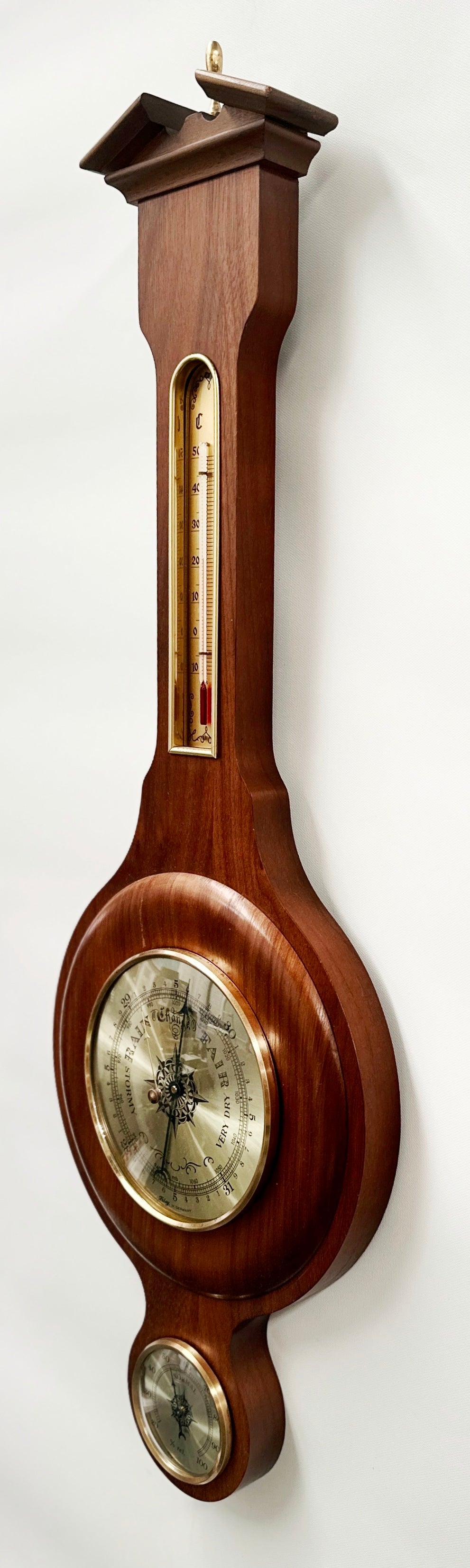 Vintage FRISY Wall Barometer, Thermometer & Hygrometer | Adelaide Clocks