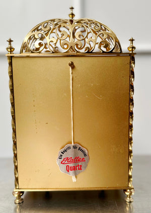 Vintage Haller Quartz Pendulum Mantel Clock | Adelaide Clocks