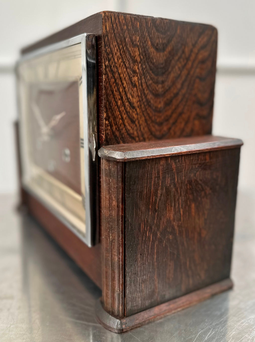 Vintage Art Deco Kienzle West, Whitt & St Mich Chime Mantel Clock | Adelaide Clocks