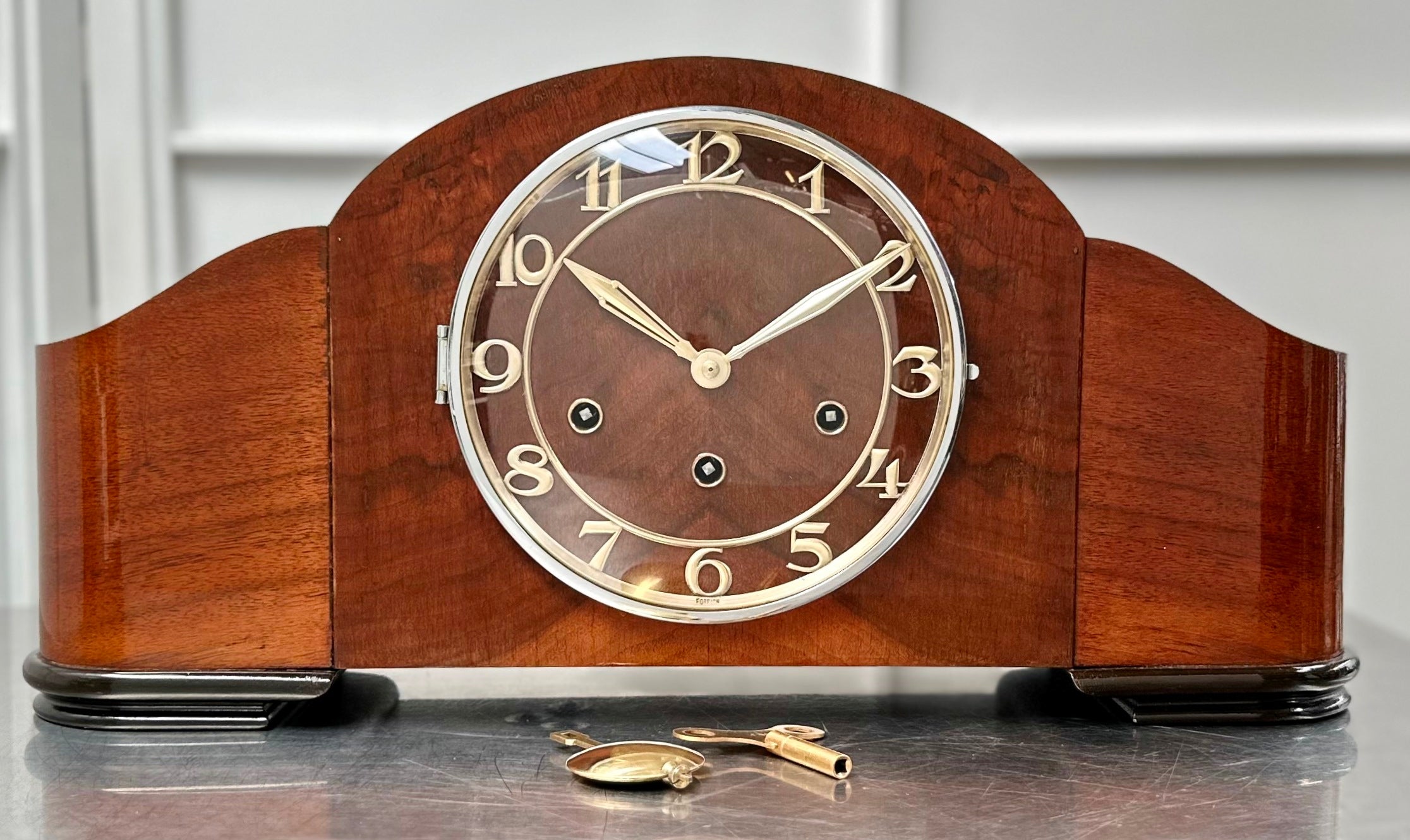 Vintage Foreign German Westminster Chime Mantel Clock | Adelaide Clocks