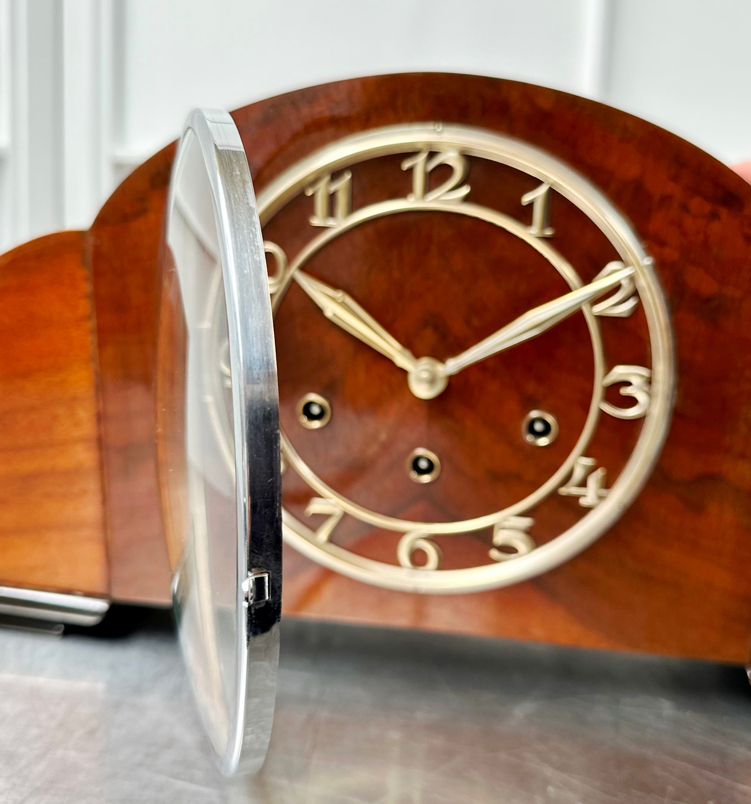 Vintage Foreign German Westminster Chime Mantel Clock | Adelaide Clocks