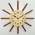 Vintage Starburst CHRONOS Electronic Quartz German Wall Clock | Adelaide Clocks