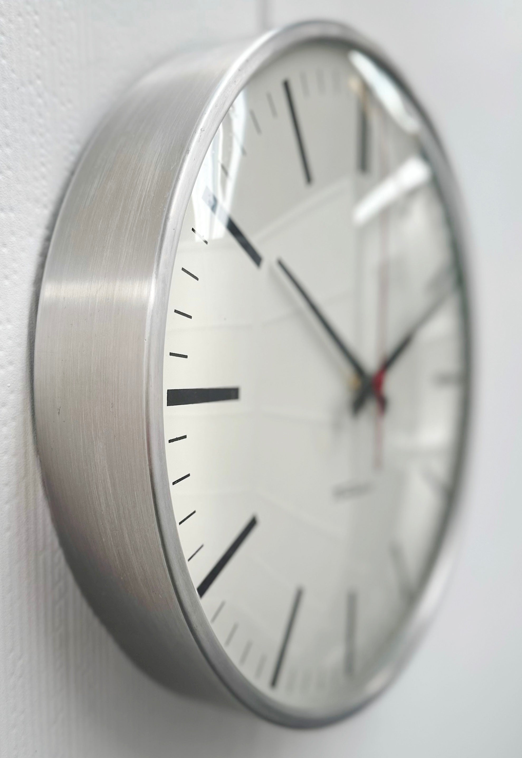 Vintage TIMATIC Battery Station Wall School Clock | Adelaide Clocks