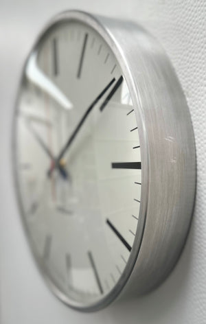 Vintage TIMATIC Battery Station Wall School Clock | Adelaide Clocks