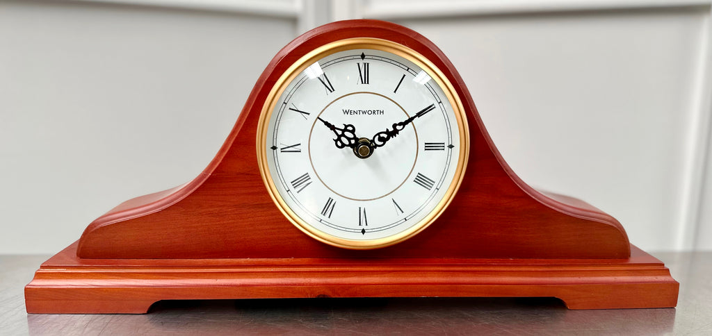 Vintage Wentworth Westminster Chime Quartz Mantel Clock| Adelaide Clocks
