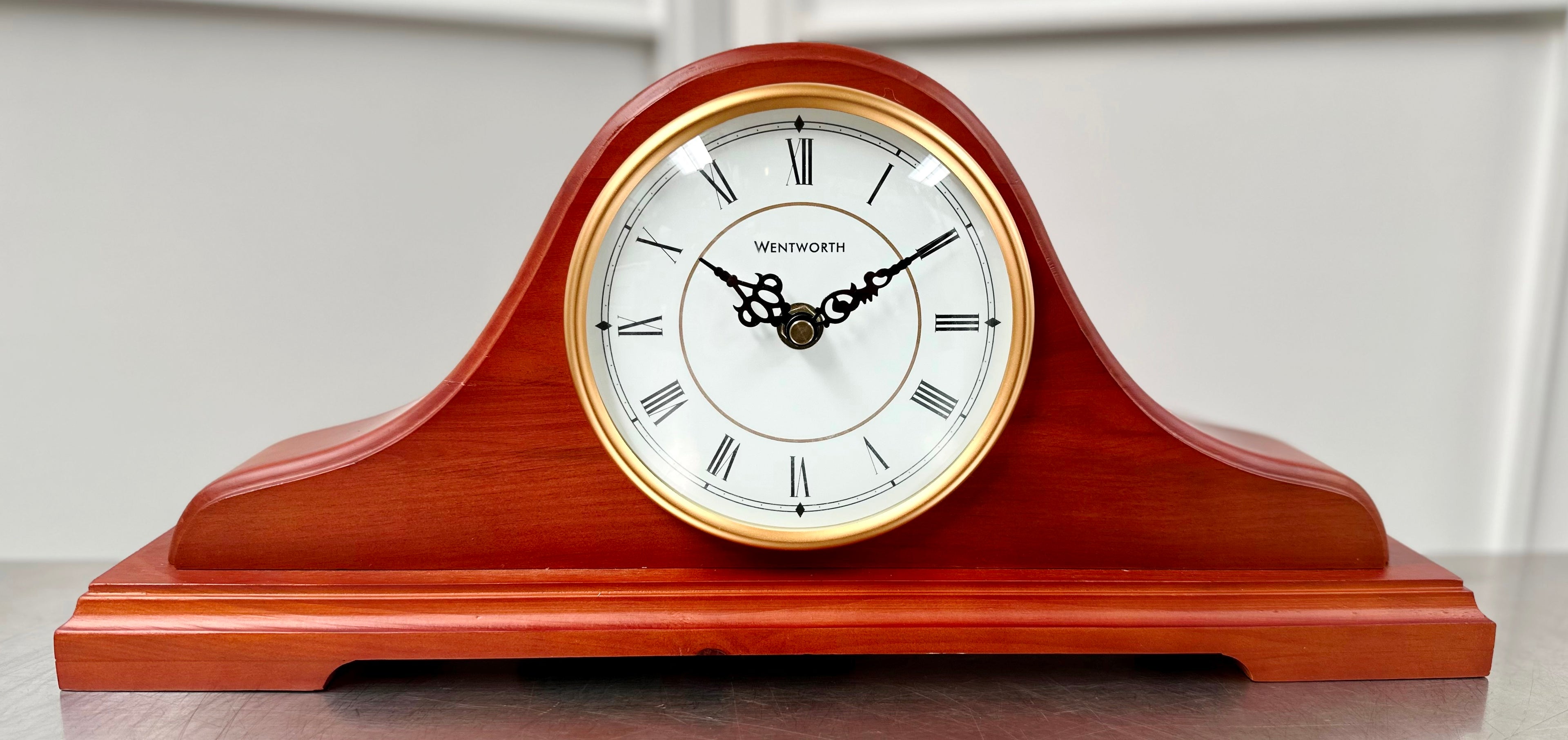 Vintage Wentworth Westminster Chime Quartz Mantel Clock| Adelaide Clocks