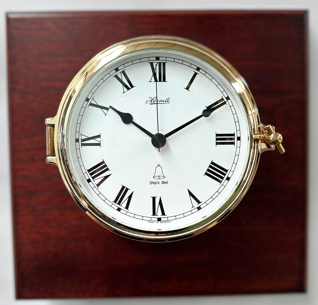 HERMLE Musical Ship's Bell Chime Quartz Wall Clock |  Adelaide Clocks
