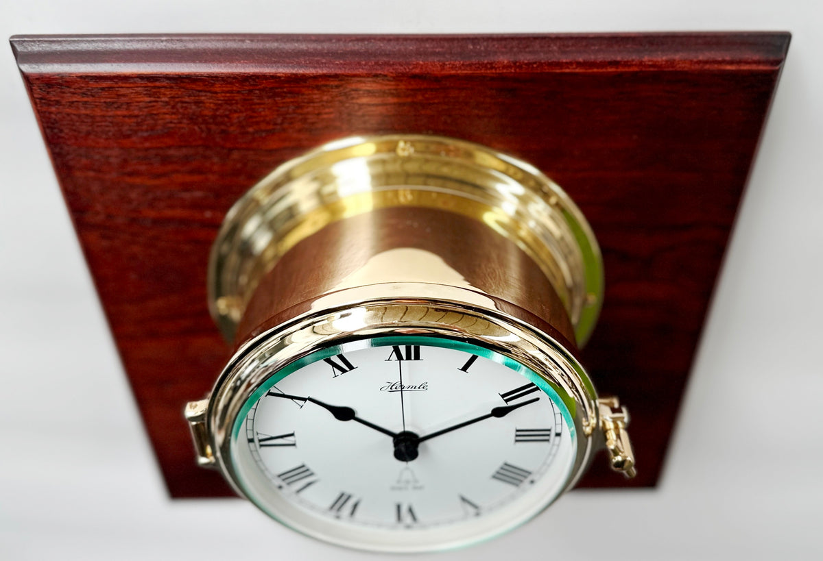 HERMLE Musical Ship's Bell Chime Quartz Wall Clock |  Adelaide Clocks