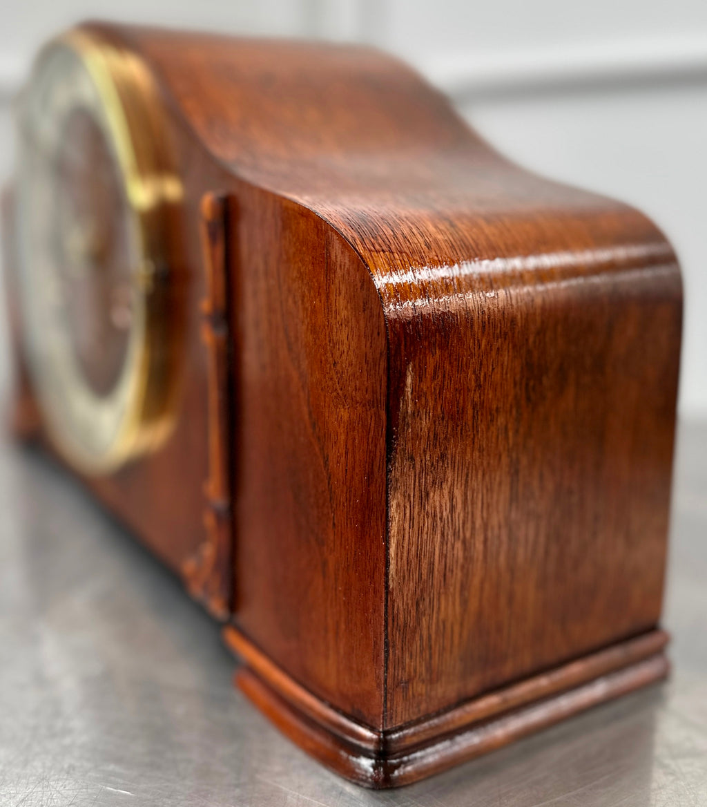 Vintage German Baduf Quartz Mantel Clock | Adelaide Clocks