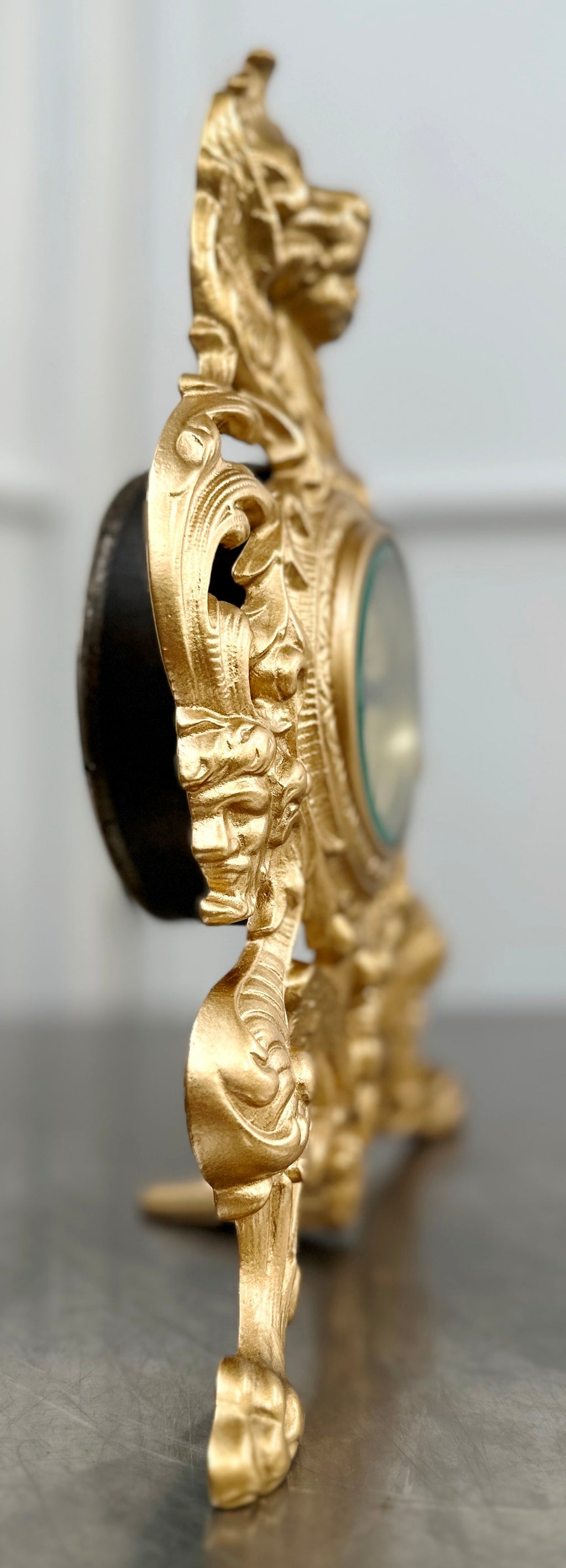Antique Figural Western Clock Co. U.S.A. Westclox Mantel Clock | Adelaide Clocks