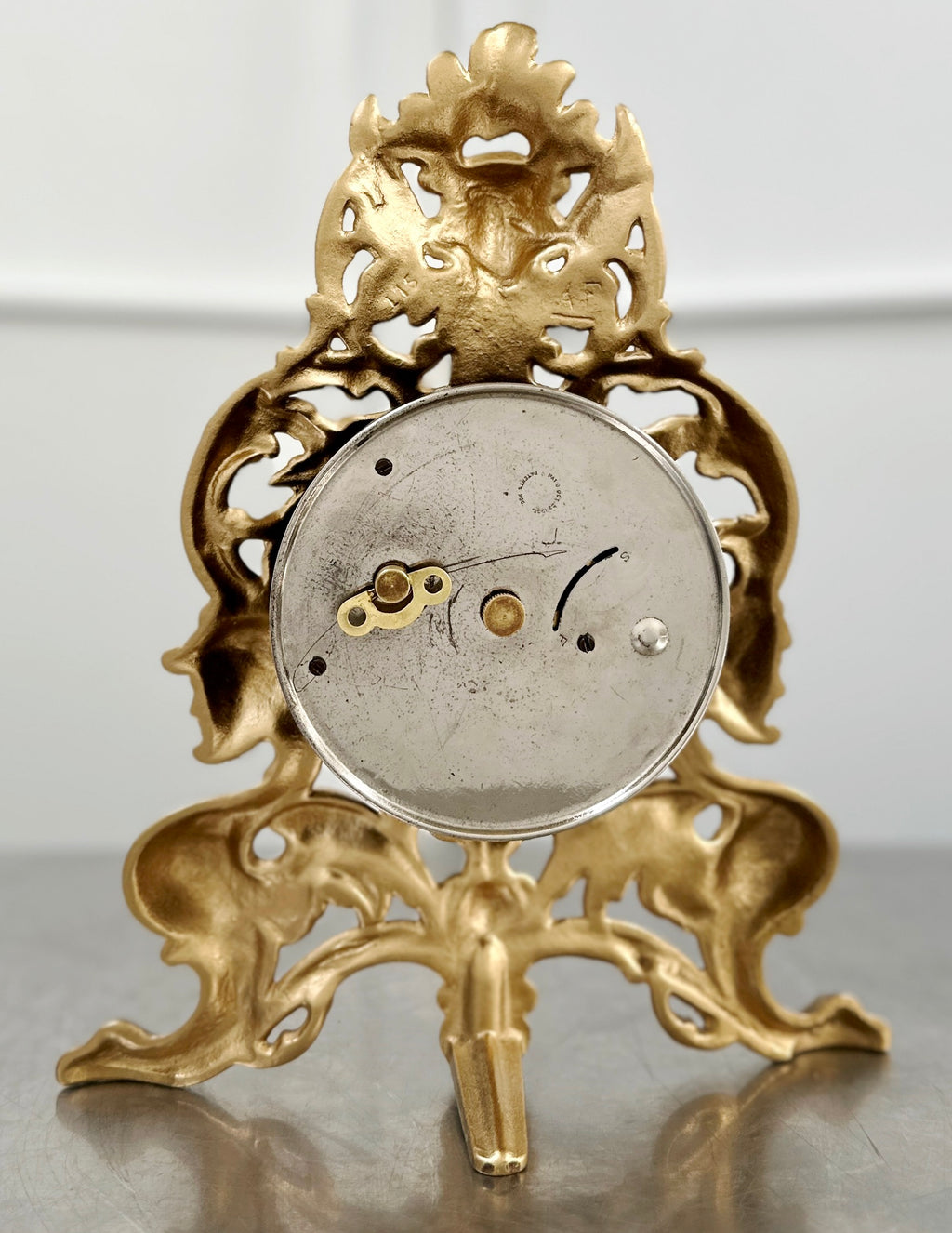 Antique Figural Western Clock Co. U.S.A. Westclox Mantel Clock | Adelaide Clocks