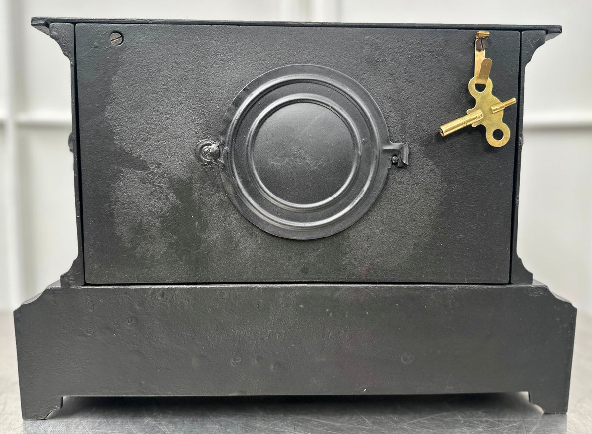 Antique Cast Iron Ansonia Hammer on Coil Chime Mantel Clock | Adelaide Clocks