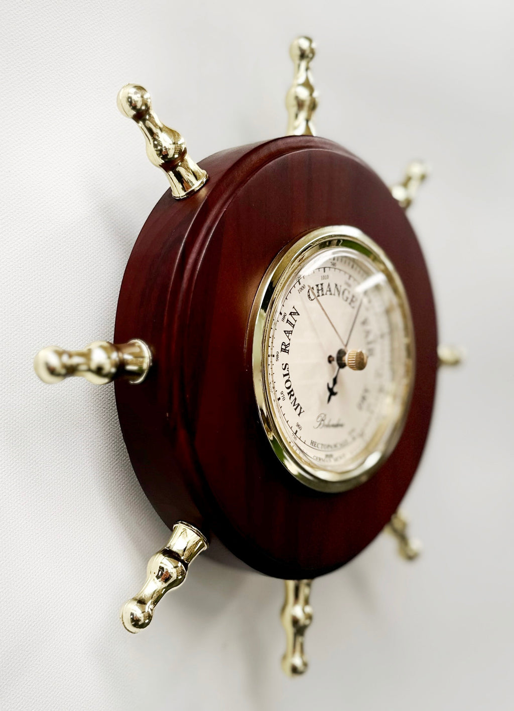 Ships Wheel Barometer