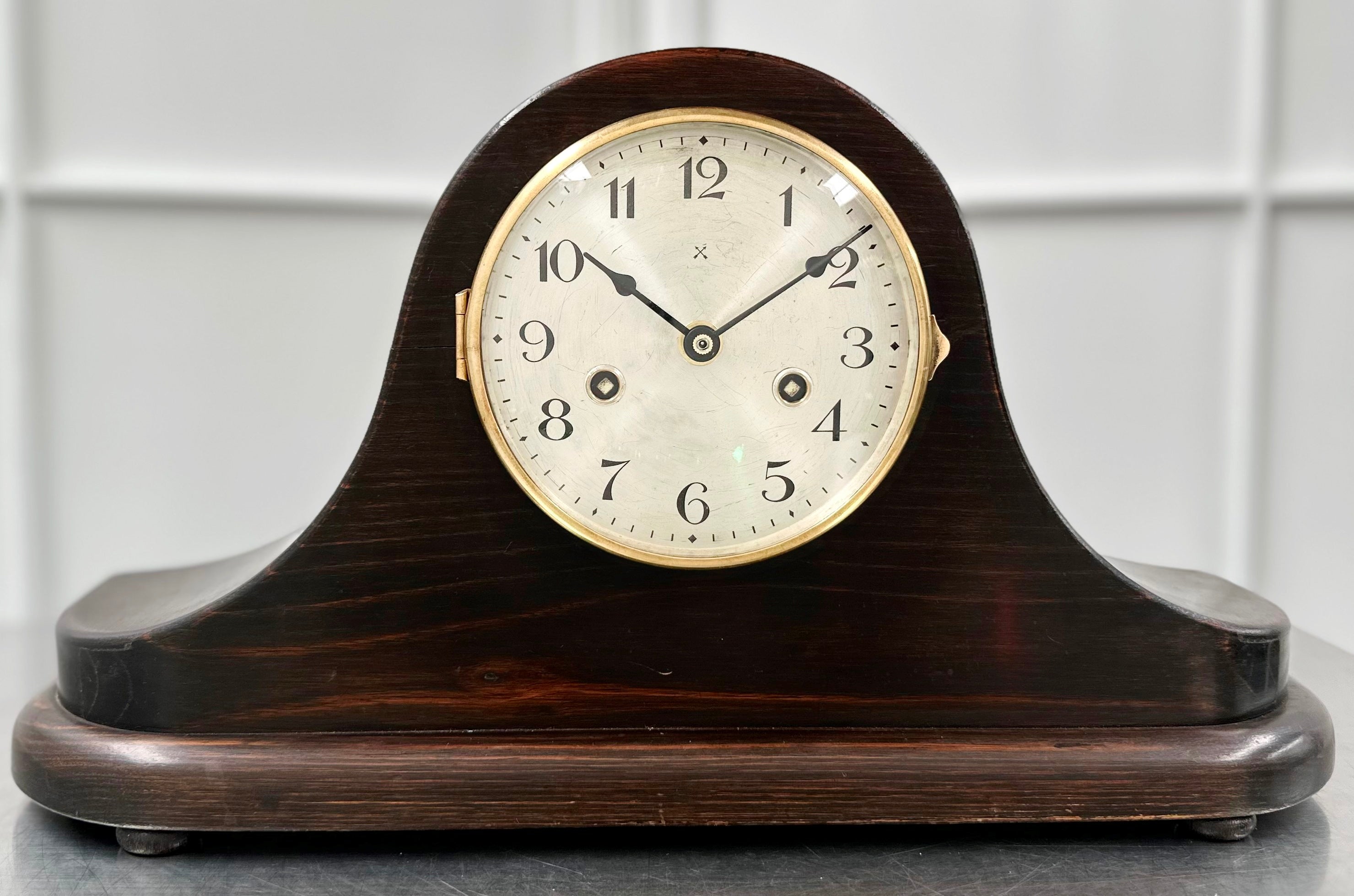 Vintage HAC Napoleon Battery Mantel Clock | Adelaide Clocks