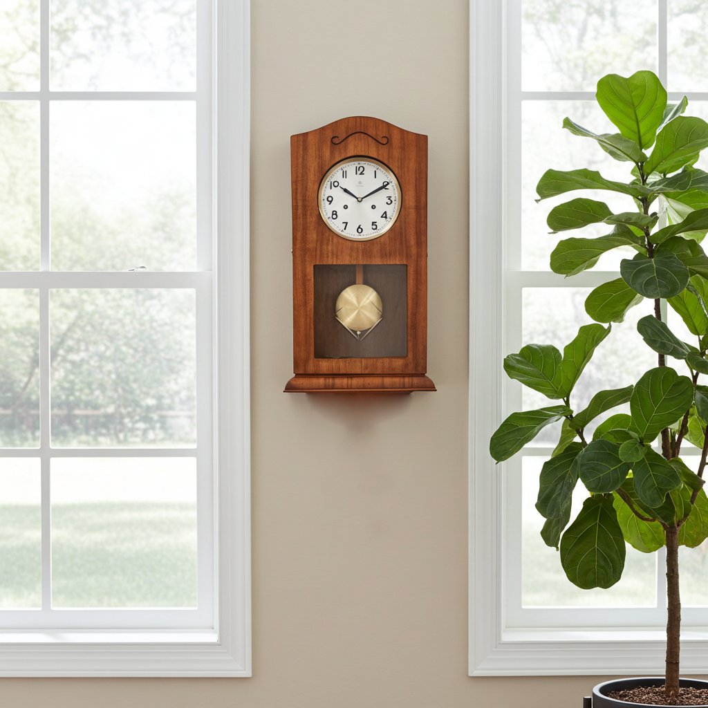 Antique Junghans Wall Clock with Silent Tick-Tock Movement | Adelaide Clocks