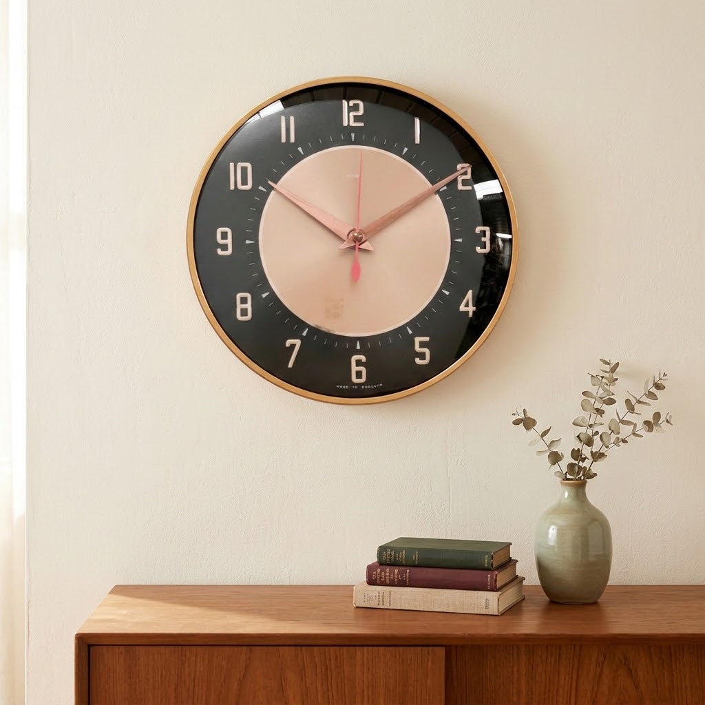 Vintage METAMEC Electric School Wall Clock | Adelaide Clocks