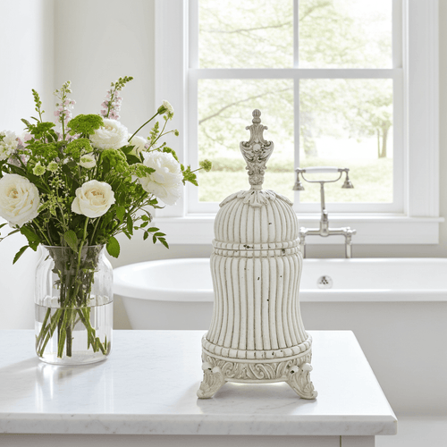 French Provincial Style Storage Jewellery Bathroom Container | Adelaide Clocks