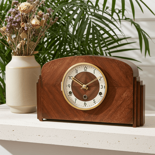 Vintage Art Deco Westminster Chime Mantel Clock | Adelaide Clocks