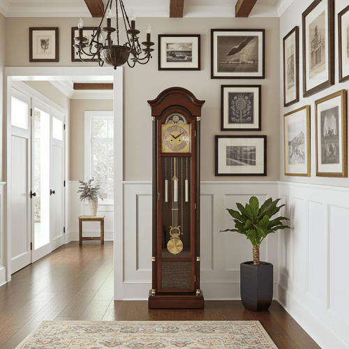 Vintage 31 Day Belvedere Chime Grandfather Clock  | Adelaide Clocks