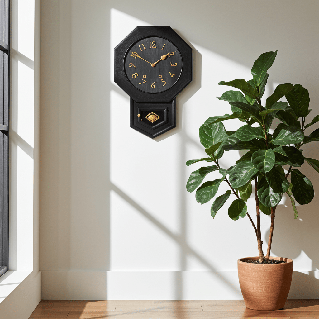 Antique NEW HAVEN Octagon Wall Clock | Adelaide Clocks