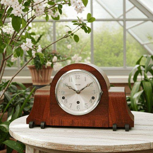 Vintage Art Deco Wendts Westminster Melody Chime Mantel Clock | Adelaide Clocks