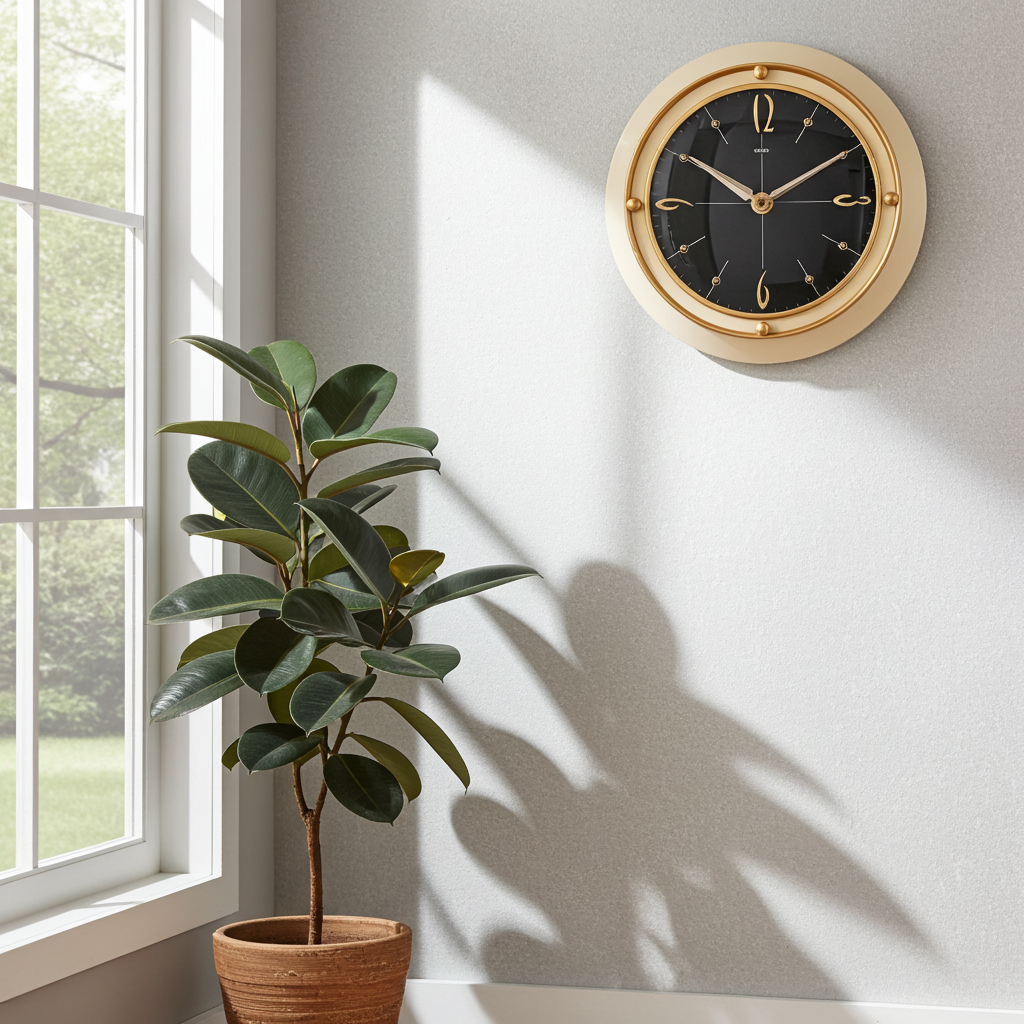 Vintage Metamec England Quartz Wall Clock | Adelaide Clocks