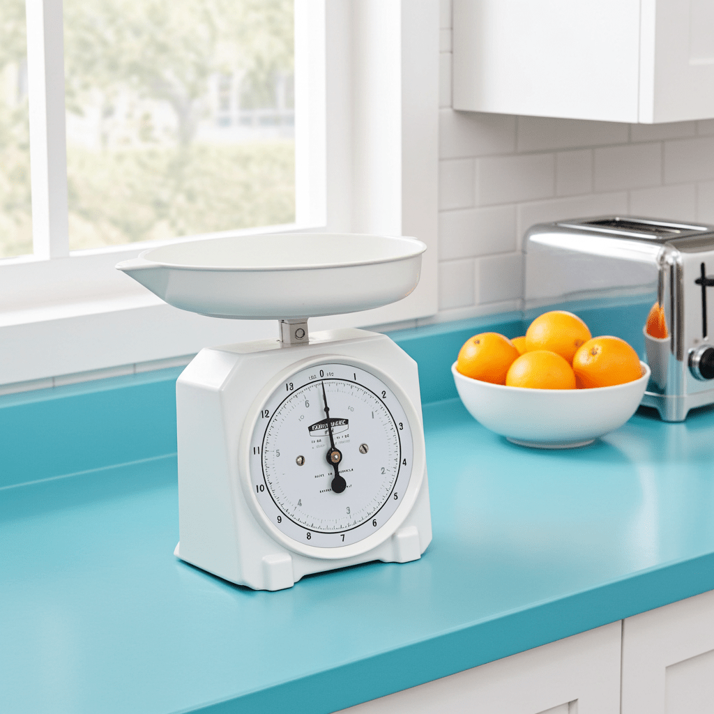 Original Vintage Persinware Kitchen Scale | Adelaide Clocks