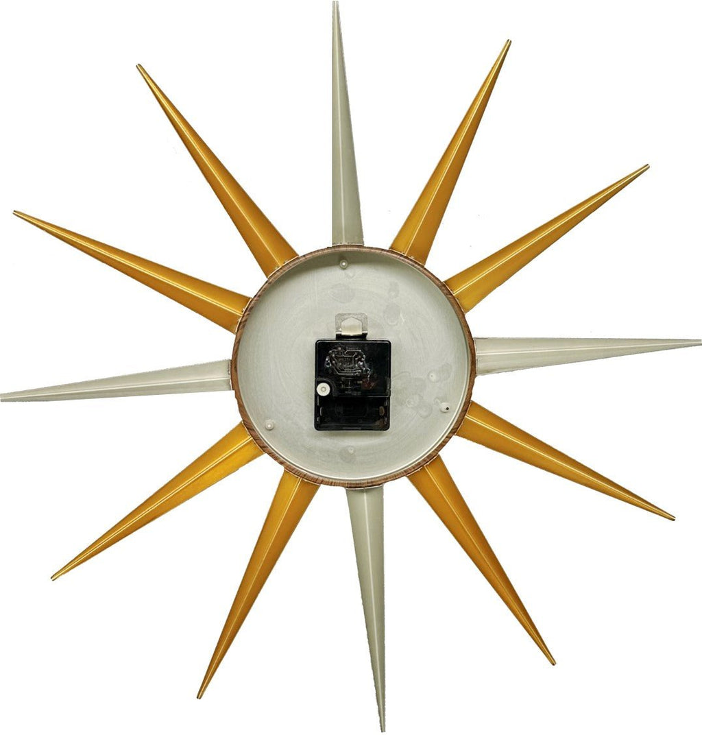 Vintage Starburst CHRONOS Electronic Battery German Wall Clock | Adelaide Clocks