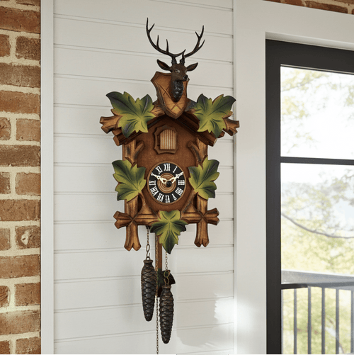 Vintage Blackforest Cuckoo Bird Chime Wall Clock | Adelaide Clocks