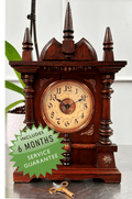 Antique Baduf Bell Strike Steeple Mantel Clock | Adelaide Clocks