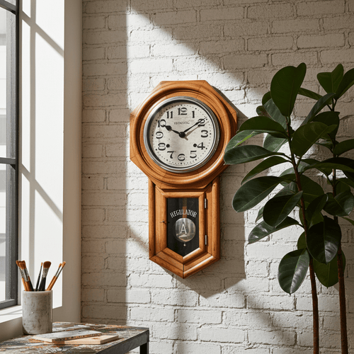Antique Scientific Hammer Strike Wall Clock | Adelaide Clock