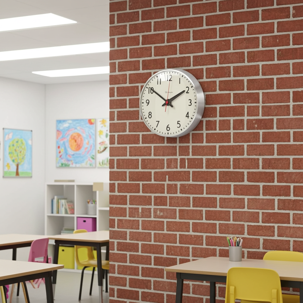 Vintage SIMPLEX Electric School Station Wall Clock | Adelaide Clocks